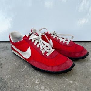 Red Nike Waffle Racers
